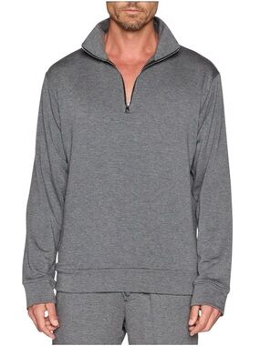Bleusalt Men’s 1/4 Zip Pullover Shirt Luxury Brand